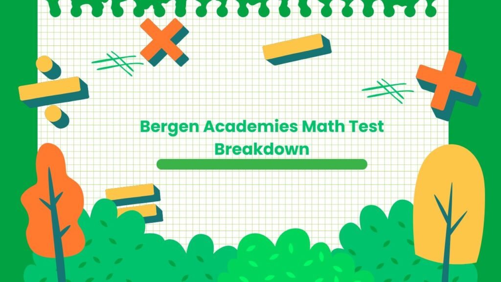 Bergen Academies Math Test Breakdown