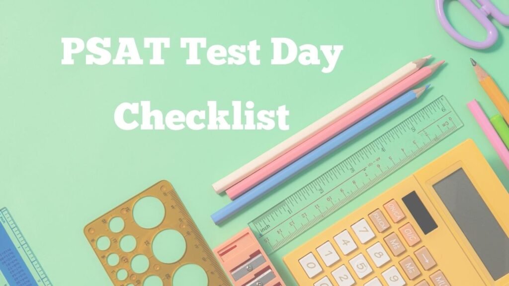PSAT Test Day Checklist What To Bring And What Not To Bring (1)